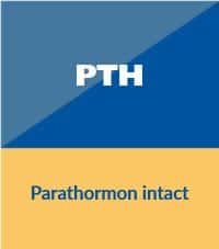 PTH: паратхормон